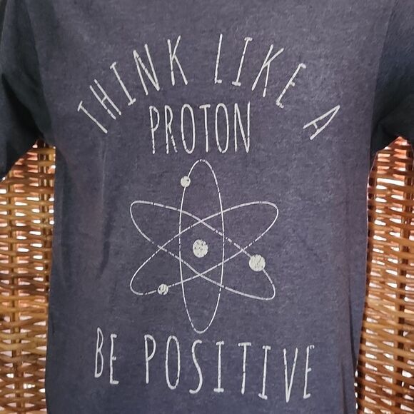 Nerd Think like a Proton Positive T-shirt XS - Picture 2 of 5